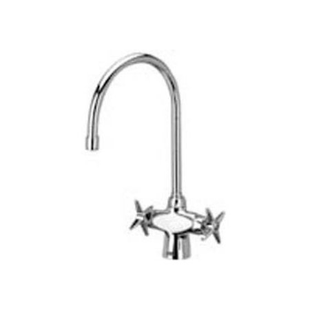 ZURN Zurn Double Lab Faucet with 8" Gooseneck and Four Arm Handles - Lead Free Z826C2-XL****